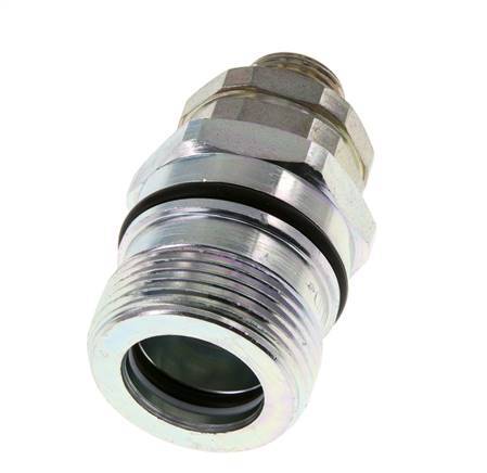 Stalen DN 12.5 Hydraulische Koppeling Snelkoppeling 12 mm L Knelring ISO 14541/8434-1 D M36 x 2