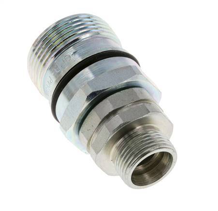 Stalen DN 12.5 Hydraulische Koppeling Snelkoppeling 15 mm L Knelring ISO 14541/8434-1 D M36 x 2