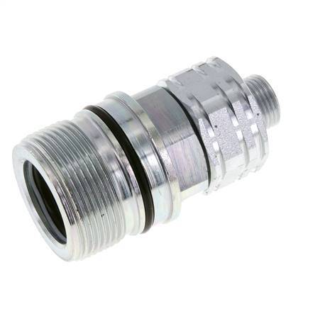 Stalen DN 20 Hydraulische Koppeling Snelkoppeling 12 mm L Knelring ISO 14541/8434-1 D M42 x 2