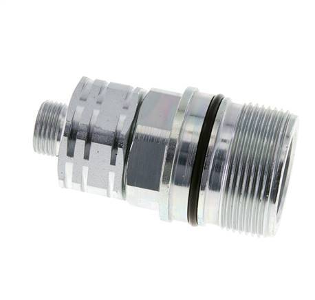 Stalen DN 20 Hydraulische Koppeling Snelkoppeling 12 mm L Knelring ISO 14541/8434-1 D M42 x 2