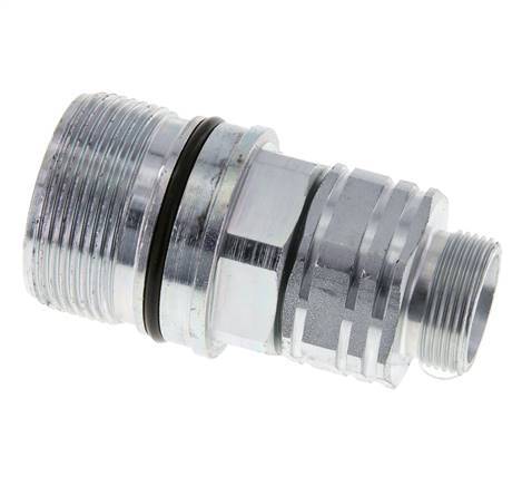 Stalen DN 20 Hydraulische Koppeling Snelkoppeling 18 mm L Knelring ISO 14541/8434-1 D M42 x 2