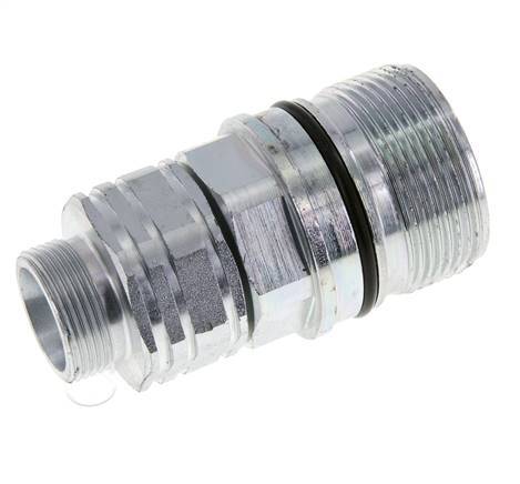 Stalen DN 20 Hydraulische Koppeling Snelkoppeling 18 mm L Knelring ISO 14541/8434-1 D M42 x 2