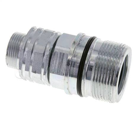 Stalen DN 20 Hydraulische Koppeling Snelkoppeling 18 mm L Knelring ISO 14541/8434-1 D M42 x 2