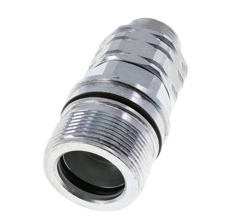 Stalen DN 20 Hydraulische Koppeling Snelkoppeling 18 mm L Knelring ISO 14541/8434-1 D M42 x 2