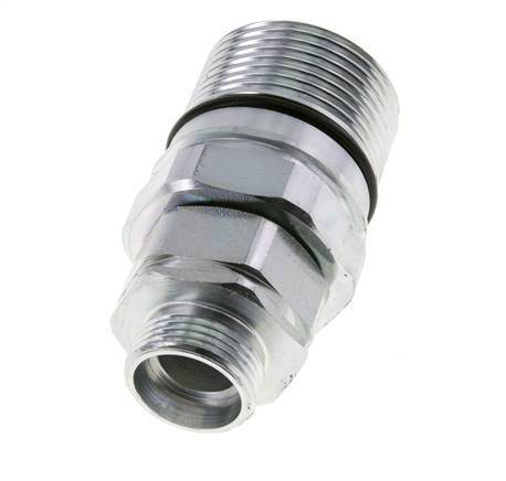 Stalen DN 25 Hydraulische Koppeling Snelkoppeling 22 mm L Knelring ISO 8434-1 D M48 x 3