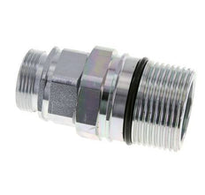 Stalen DN 25 Hydraulische Koppeling Snelkoppeling 28 mm L Knelring ISO 8434-1 D M48 x 3