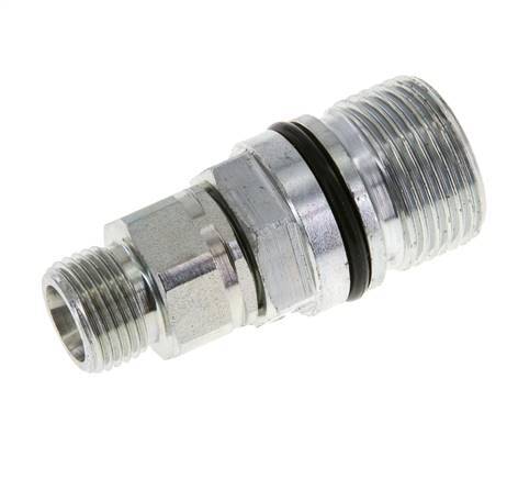 Stalen DN 10 Hydraulische Koppeling Snelkoppeling 10 mm S Knelring ISO 14541/8434-1 D M28 x 2