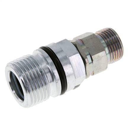 Stalen DN 10 Hydraulische Koppeling Snelkoppeling 12 mm S Knelring ISO 14541/8434-1 D M28 x 2