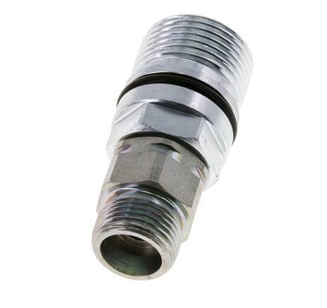 Stalen DN 10 Hydraulische Koppeling Snelkoppeling 12 mm S Knelring ISO 14541/8434-1 D M28 x 2