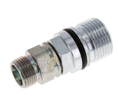 Stalen DN 10 Hydraulische Koppeling Snelkoppeling 12 mm S Knelring ISO 14541/8434-1 D M28 x 2