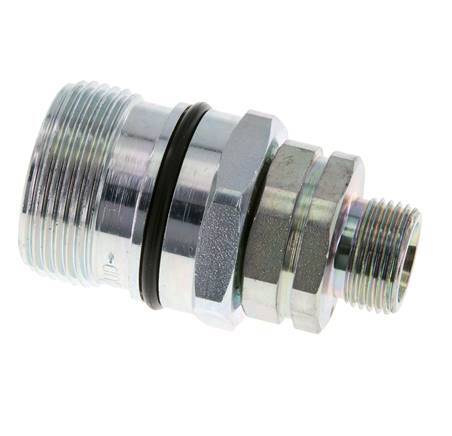 Stalen DN 12.5 Hydraulische Koppeling Snelkoppeling 12 mm S Knelring ISO 14541/8434-1 D M36 x 2