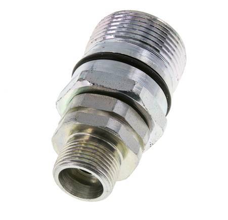 Stalen DN 12.5 Hydraulische Koppeling Snelkoppeling 14 mm S Knelring ISO 14541/8434-1 D M36 x 2