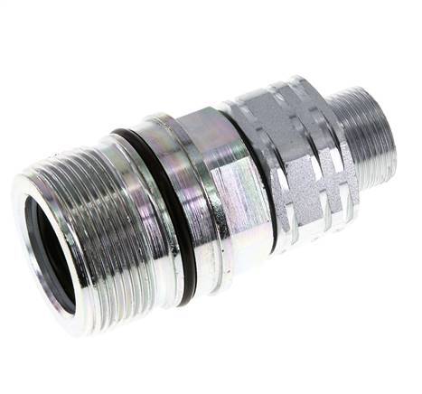 Stalen DN 20 Hydraulische Koppeling Snelkoppeling 16 mm S Knelring ISO 14541/8434-1 D M42 x 2