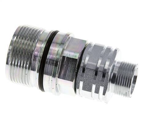 Stalen DN 20 Hydraulische Koppeling Snelkoppeling 16 mm S Knelring ISO 14541/8434-1 D M42 x 2