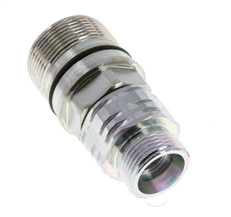 Stalen DN 20 Hydraulische Koppeling Snelkoppeling 20 mm S Knelring ISO 14541/8434-1 D M42 x 2