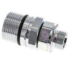 Steel DN 25 Hydraulic Coupling Socket 20 mm S Compression Ring ISO 8434-1 D M48 x 3