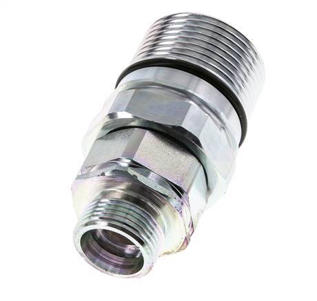 Stalen DN 25 Hydraulische Koppeling Snelkoppeling 20 mm S Knelring ISO 8434-1 D M48 x 3