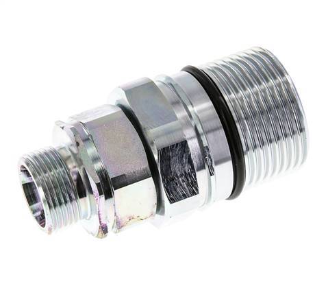 Stalen DN 25 Hydraulische Koppeling Snelkoppeling 20 mm S Knelring ISO 8434-1 D M48 x 3