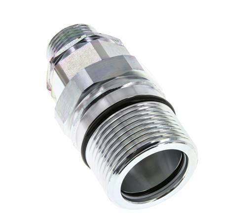 Stalen DN 25 Hydraulische Koppeling Snelkoppeling 20 mm S Knelring ISO 8434-1 D M48 x 3