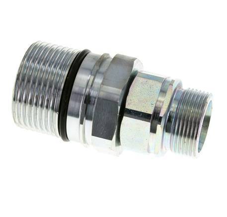 Stalen DN 25 Hydraulische Koppeling Snelkoppeling 25 mm S Knelring ISO 8434-1 D M48 x 3