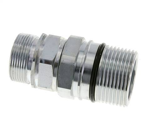 Stalen DN 25 Hydraulische Koppeling Snelkoppeling 30 mm S Knelring ISO 8434-1 D M48 x 3