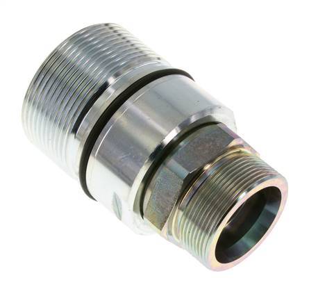 Stalen DN 31.5 Hydraulische Koppeling Snelkoppeling 38 mm S Knelring ISO 8434-1 D M70 x 3
