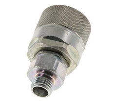 Stalen DN 10 Hydraulische Koppeling Insteeknippel 8 mm L Knelring ISO 14541/8434-1 D M28 x 2