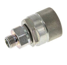 Stalen DN 10 Hydraulische Koppeling Insteeknippel 8 mm L Knelring ISO 14541/8434-1 D M28 x 2
