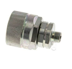Stalen DN 12.5 Hydraulische Koppeling Insteeknippel 8 mm L Knelring ISO 14541/8434-1 D M36 x 2