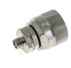 Stalen DN 12.5 Hydraulische Koppeling Insteeknippel 8 mm L Knelring ISO 14541/8434-1 D M36 x 2