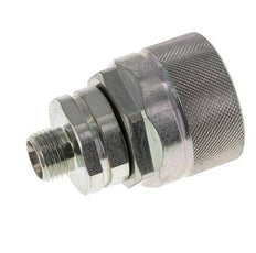 Stalen DN 12.5 Hydraulische Koppeling Insteeknippel 10 mm L Knelring ISO 14541/8434-1 D M36 x 2
