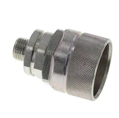 Stalen DN 12.5 Hydraulische Koppeling Insteeknippel 10 mm L Knelring ISO 14541/8434-1 D M36 x 2