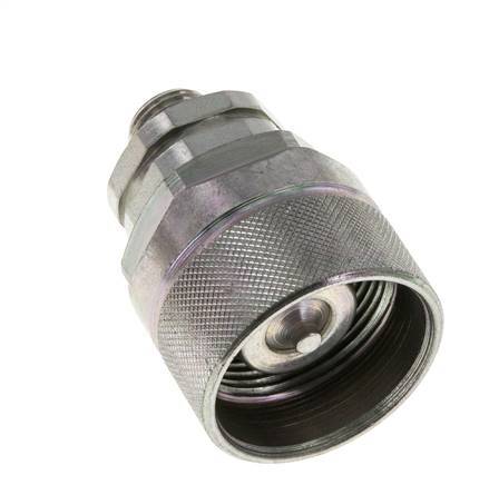Stalen DN 12.5 Hydraulische Koppeling Insteeknippel 10 mm L Knelring ISO 14541/8434-1 D M36 x 2