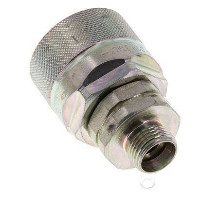 Stalen DN 12.5 Hydraulische Koppeling Insteeknippel 12 mm L Knelring ISO 14541/8434-1 D M36 x 2