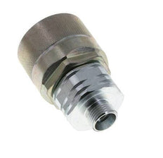 Steel DN 20 Hydraulic Coupling Plug 12 mm L Compression Ring ISO 14541/8434-1 D M42 x 2