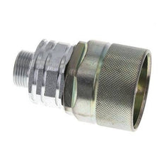 Stalen DN 20 Hydraulische Koppeling Insteeknippel 15 mm L Knelring ISO 14541/8434-1 D M42 x 2