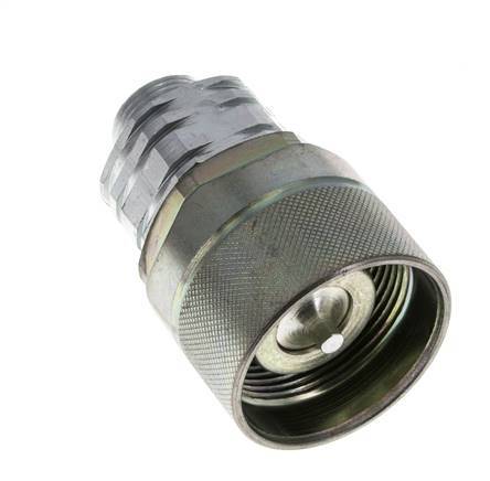 Stalen DN 20 Hydraulische Koppeling Insteeknippel 15 mm L Knelring ISO 14541/8434-1 D M42 x 2