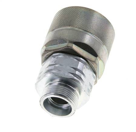 Stalen DN 20 Hydraulische Koppeling Insteeknippel 18 mm L Knelring ISO 14541/8434-1 D M42 x 2