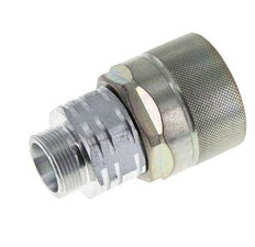 Stalen DN 20 Hydraulische Koppeling Insteeknippel 18 mm L Knelring ISO 14541/8434-1 D M42 x 2