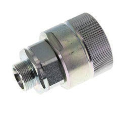 Stalen DN 25 Hydraulische Koppeling Insteeknippel 18 mm L Knelring ISO 8434-1 D M48 x 3