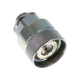 Stalen DN 25 Hydraulische Koppeling Insteeknippel 18 mm L Knelring ISO 8434-1 D M48 x 3
