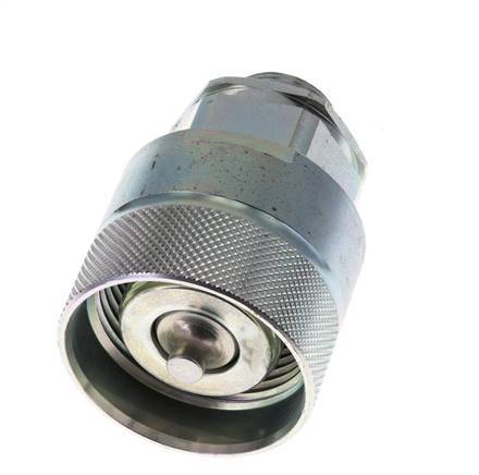 Stalen DN 25 Hydraulische Koppeling Insteeknippel 18 mm L Knelring ISO 8434-1 D M48 x 3