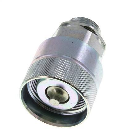Stalen DN 25 Hydraulische Koppeling Insteeknippel 22 mm L Knelring ISO 8434-1 D M48 x 3