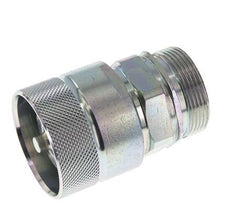 Stalen DN 25 Hydraulische Koppeling Insteeknippel 35 mm L Knelring ISO 8434-1 D M48 x 3