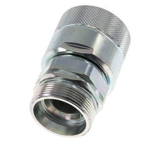 Stalen DN 25 Hydraulische Koppeling Insteeknippel 35 mm L Knelring ISO 8434-1 D M48 x 3