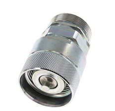 Stalen DN 25 Hydraulische Koppeling Insteeknippel 35 mm L Knelring ISO 8434-1 D M48 x 3