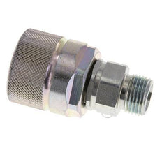 Steel DN 10 Hydraulic Coupling Plug 10 mm S Compression Ring ISO 14541/8434-1 D M28 x 2