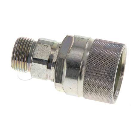 Stalen DN 10 Hydraulische Koppeling Insteeknippel 12 mm S Knelring ISO 14541/8434-1 D M28 x 2
