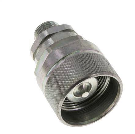 Stalen DN 12.5 Hydraulische Koppeling Insteeknippel 10 mm S Knelring ISO 14541/8434-1 D M36 x 2