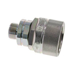Stalen DN 12.5 Hydraulische Koppeling Insteeknippel 12 mm S Knelring ISO 14541/8434-1 D M36 x 2